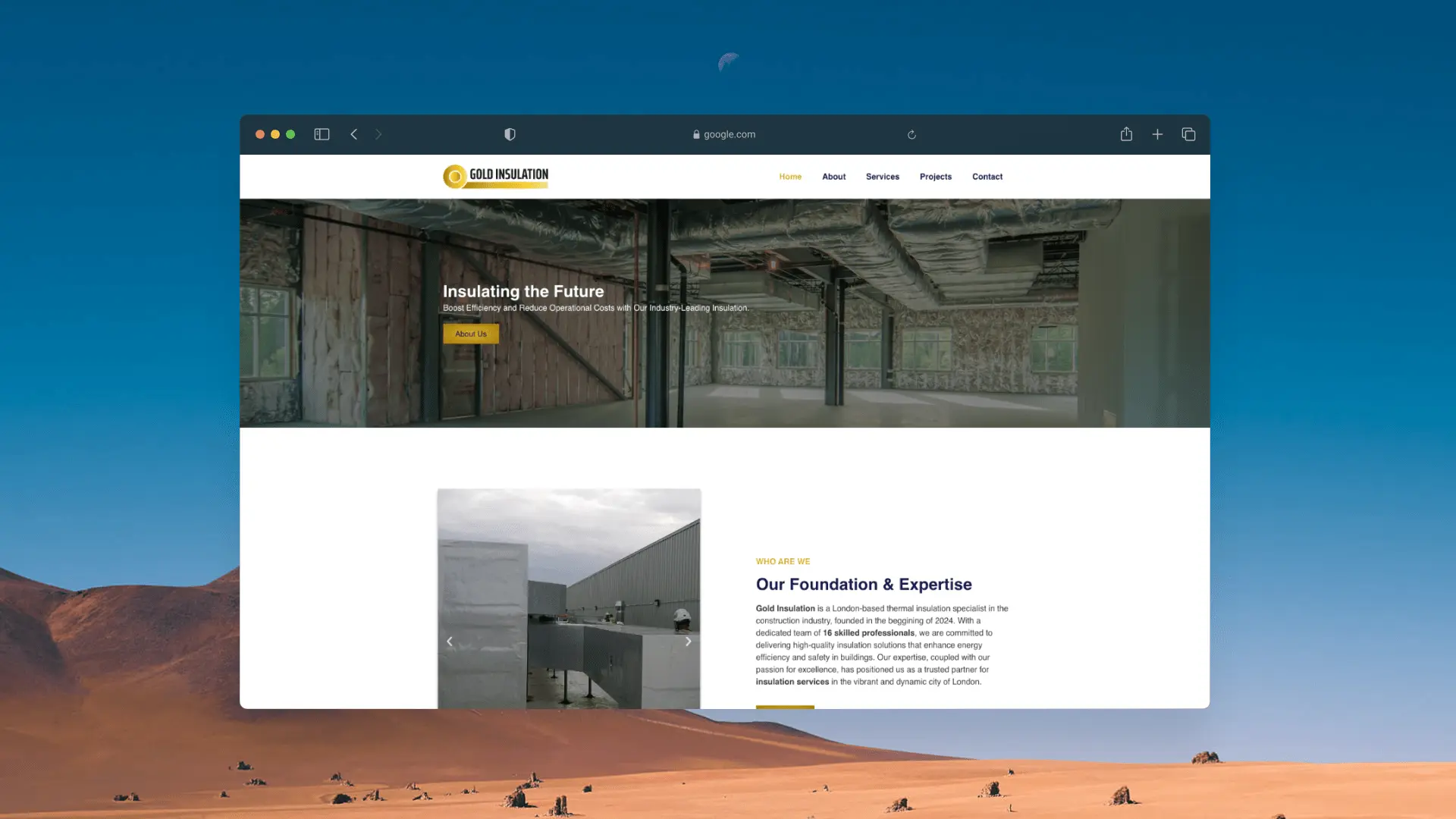 Business Website