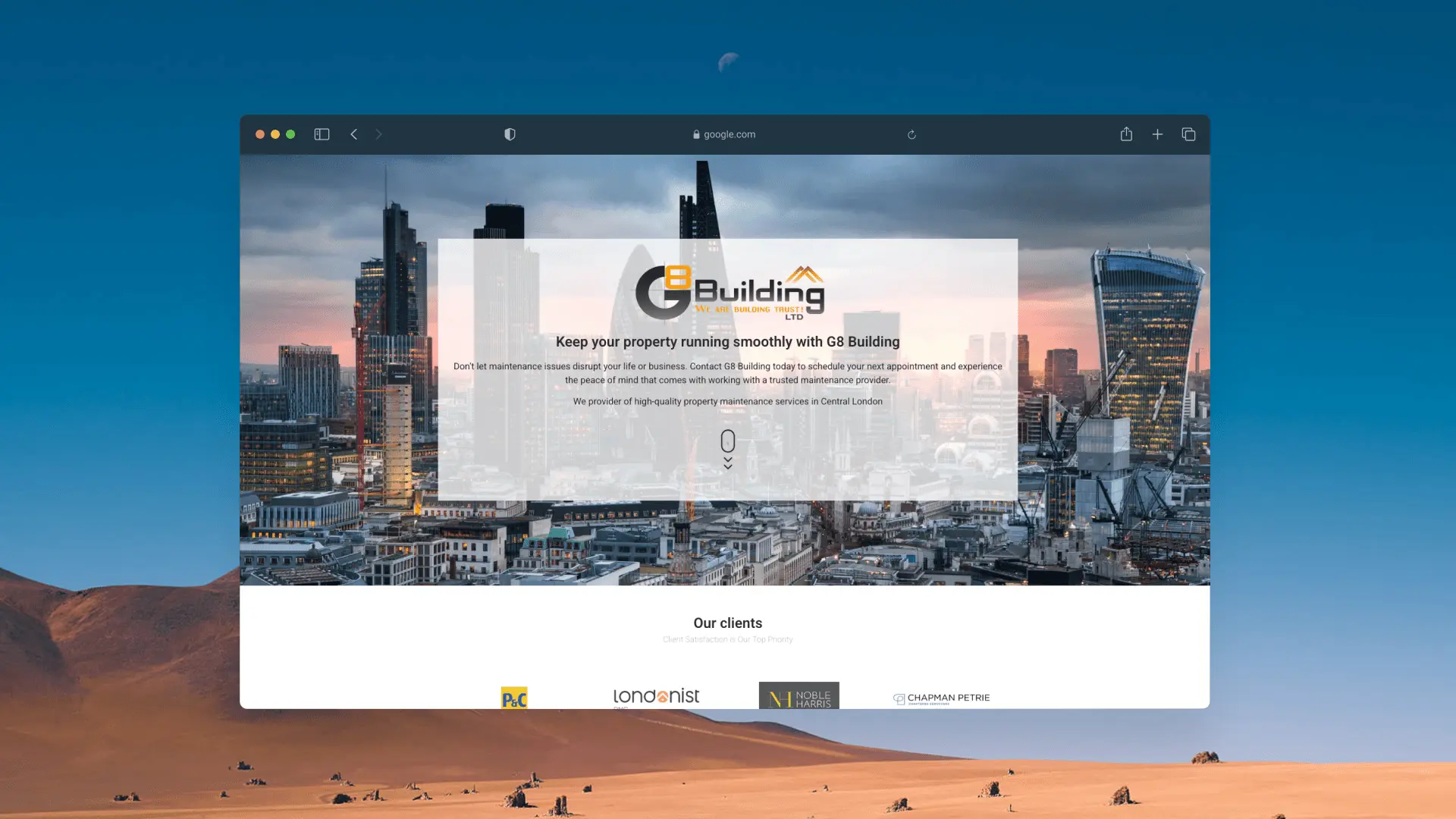 Business Website