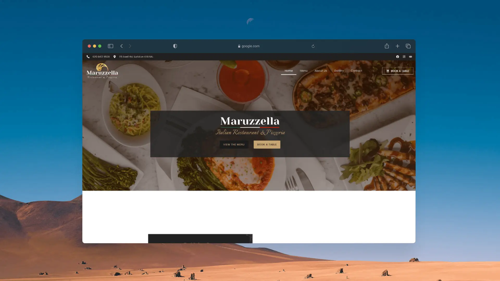 Business Website